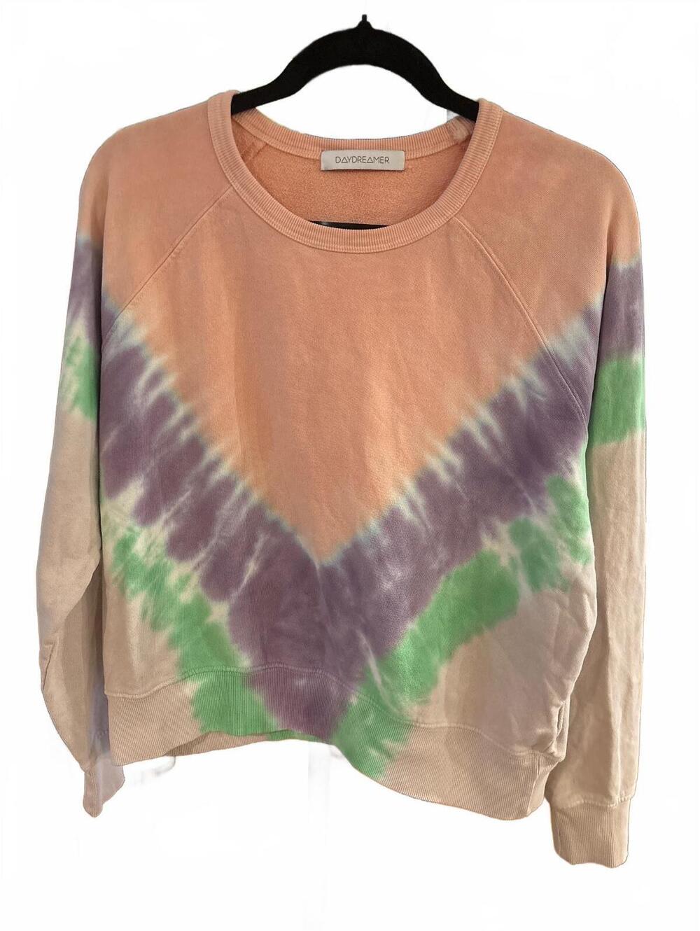 #FP040 DayDreamer LA Yale Tie Dye Sweatshirt, Size XS